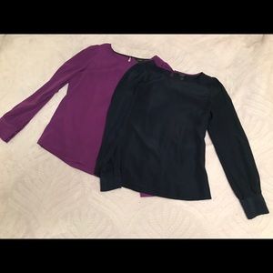 J. Crew blouses, set of 2